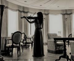 Giulia Ermirio Violista e Violinista - Evento Rapallo