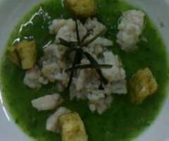 Piatto del menu di nozze