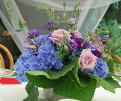 Fiori per i tavoli di matrimonio