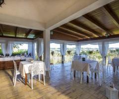 La terrazza coperta - Villa Floridia