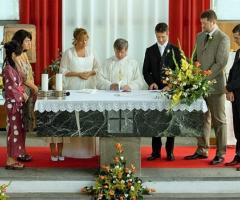 Fotografia della cerimonia di matrimonio