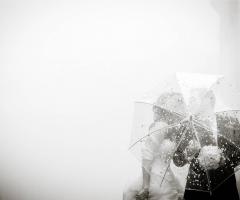 Bacio sotto la pioggia - Digital Skin