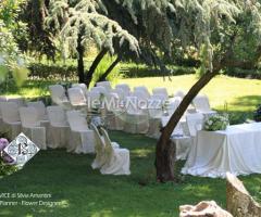 Cerimonia di matrimonio in giardino