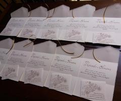 Sara Carloni Studio - Partecipazioni in carta amalfi