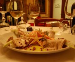 Pesce per il menu di matrimonio