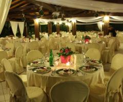 Rigoletto Ricevimenti d'Autore - Allestimento di un matrimonio in stile total white