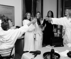 Sposa con le damigelle