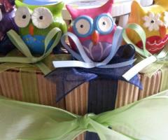 E-Anffas - Bomboniere solidali - Bomboniera Gufo - Torta