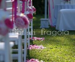 Addobbi floreali per la cerimonia di matrimonio