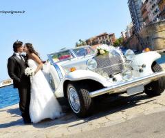 Autonoleggio Il Maggiolino - foto ricordo con il modello Excalibur