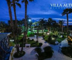 Villa Althea Ricevimenti - I giardini di sera