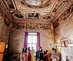 Foto dei preparativi della sposa