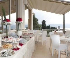 Ricevimento di matrimonio in terrazza