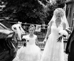 Luciano Galeotti - Foto dell'arrivo della sposa