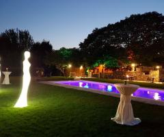 La Corte del Belo - Scenografia a bordo piscina