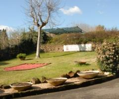 giadino della location di matrimonio a Roma