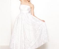 Abito da sposa sopra la caviglia - Modello Mughetto