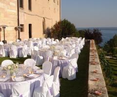 Tavoli rotondi per le nozze