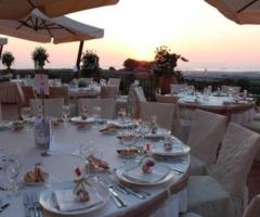 Atmosfera suggestiva al tramonto