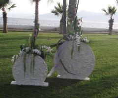 Allestimento floreale del giardino - Emozioni Floreali di Giusy Surace