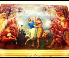 Affreschi salone dei ricevimenti - Villa Marchesi Riva Berni