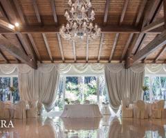 Villa Demetra - Il salone per il ricevimento di matrimonio a Foggia