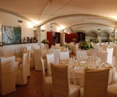 Ristorante del castello per i ricevimenti di matrimonio