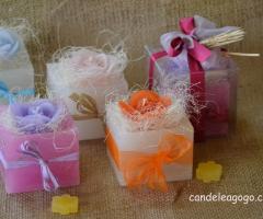 Bomboniera bocciolo rosa