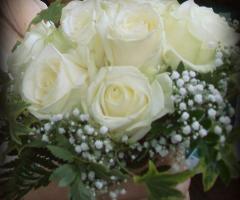 Bouquet rose bianche