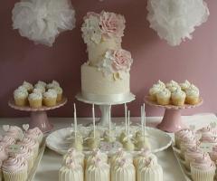 Sweet table matrimonio in stile americano - Fantasie di Zucchero