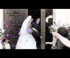 Massimo Memoli - Foto degli sposi all'uscita dalla chiesa