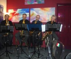 Quartettto di sax per il sì