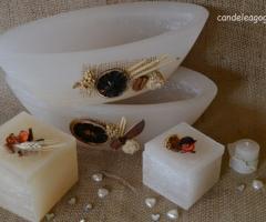Candele mix bianco