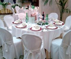 Sala ricevimenti di Villa Arlecchino, ristorante per banchetti a Siracusa