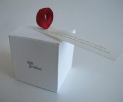 Bomboniere solidali Telethon -Scatolina