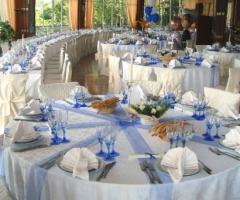 Mise en place per le nozze