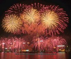 Fuochi d'artificio per il matrimonio a Salerno