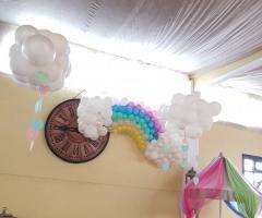 Fiesta Time - Tema nuvole e arcobaleni