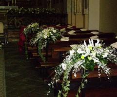 Coreografia floreale matrimonio