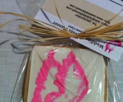 Biscotto personalizzato con il logo di Indelebili Eventi