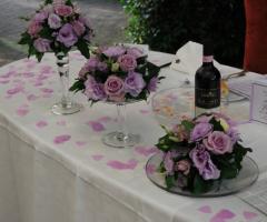 Il tavolo degli sposi - Villa Le Rondini