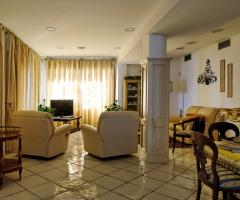 Villa Poseidon - Il salone interno