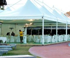 Stand Up - Allestimento con gazebo