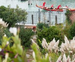 Il giardino di Villa Lina - La vista dalle finestre della villa