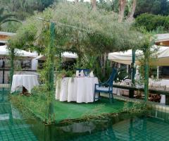 Il tavolo degli sposi al Ristorante Eden