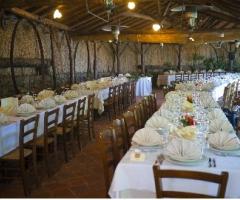 Sala interna per il ricevimento di nozze