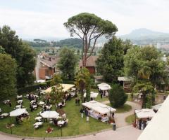 Giardino della location di nozze - Hotel Villa Pigna