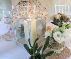 Lanterna e segnaposto