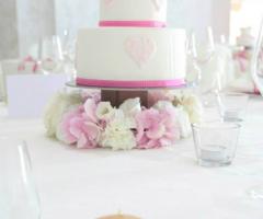 Wedding cake rosa