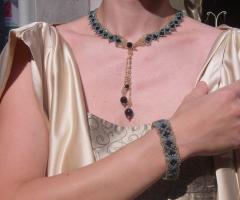 Collana e bracciale per la sposa